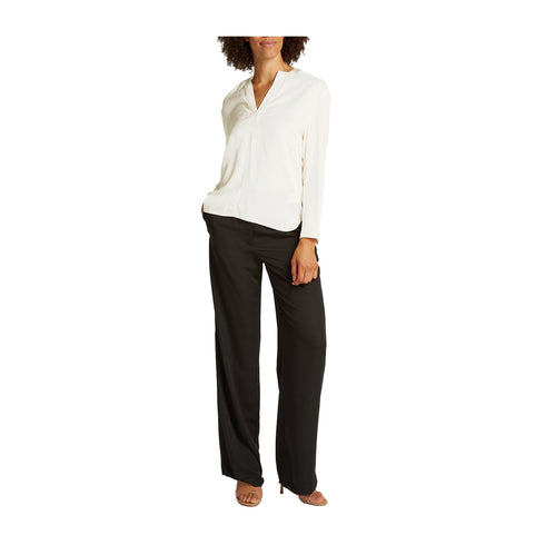 Calvin Klein Blusa Blusa Donna in twill a tinta unita 34 P25 - CALVIN KLEINK208083 - YAC - 34 - Francavilla Moda